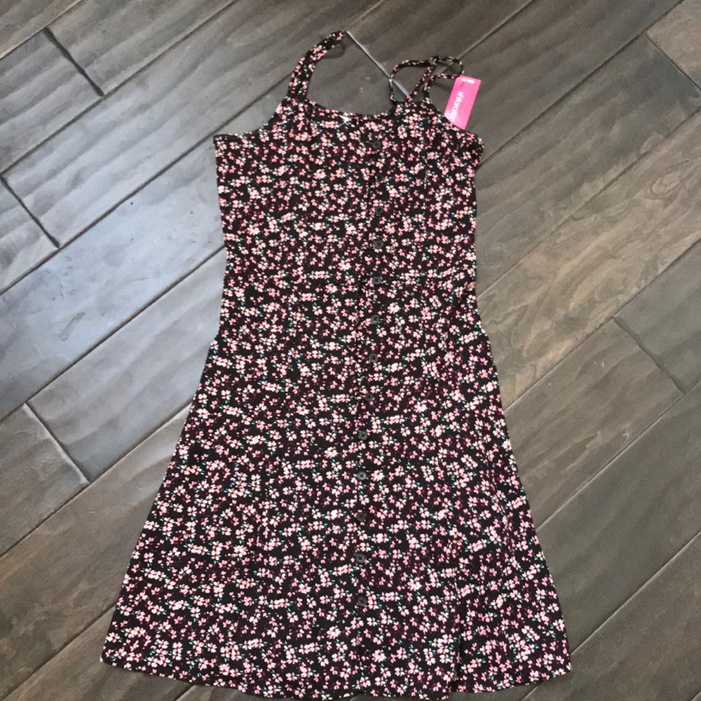 Xhilaration flower printed flowy dress